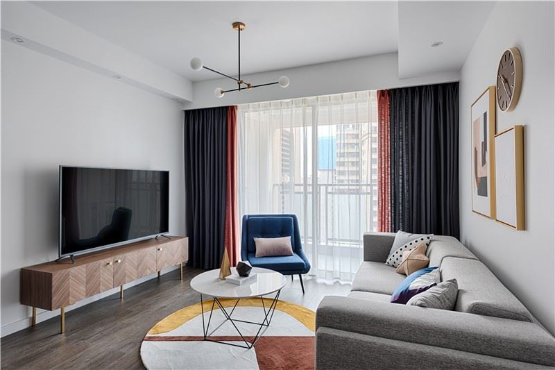 惠州市昶盛昶園歐式風格三居室裝修案例