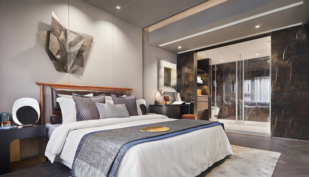 摩登前衛(wèi)風格別墅家裝案例效果圖-次臥 摩登前衛(wèi)風格別墅家裝案例效果圖-次臥