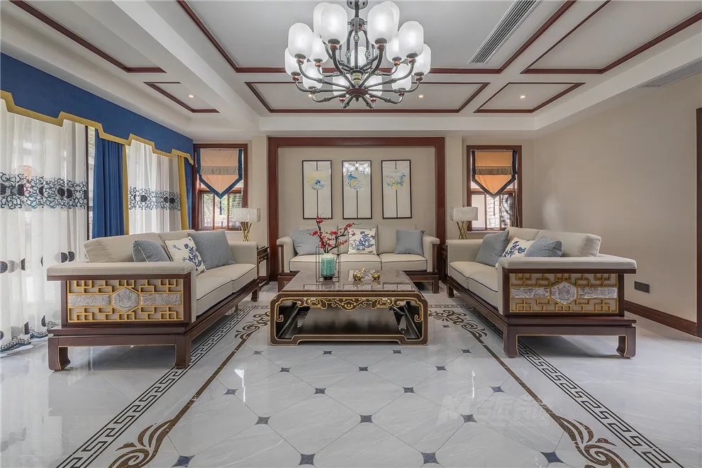別墅大宅裝修設(shè)計-客廳 別墅大宅裝修設(shè)計-客廳