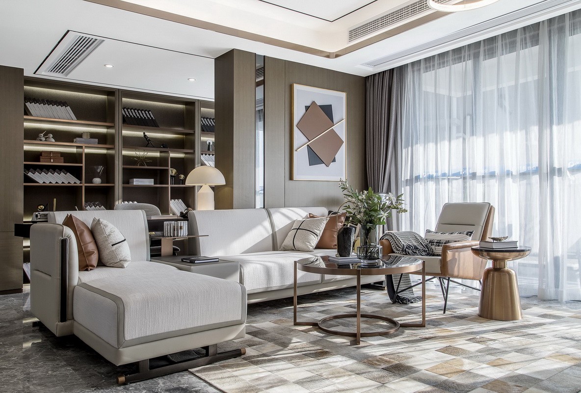 港式風格室內(nèi)家裝案例效果圖-客廳沙發(fā) 港式風格室內(nèi)家裝案例效果圖-客廳沙發(fā)