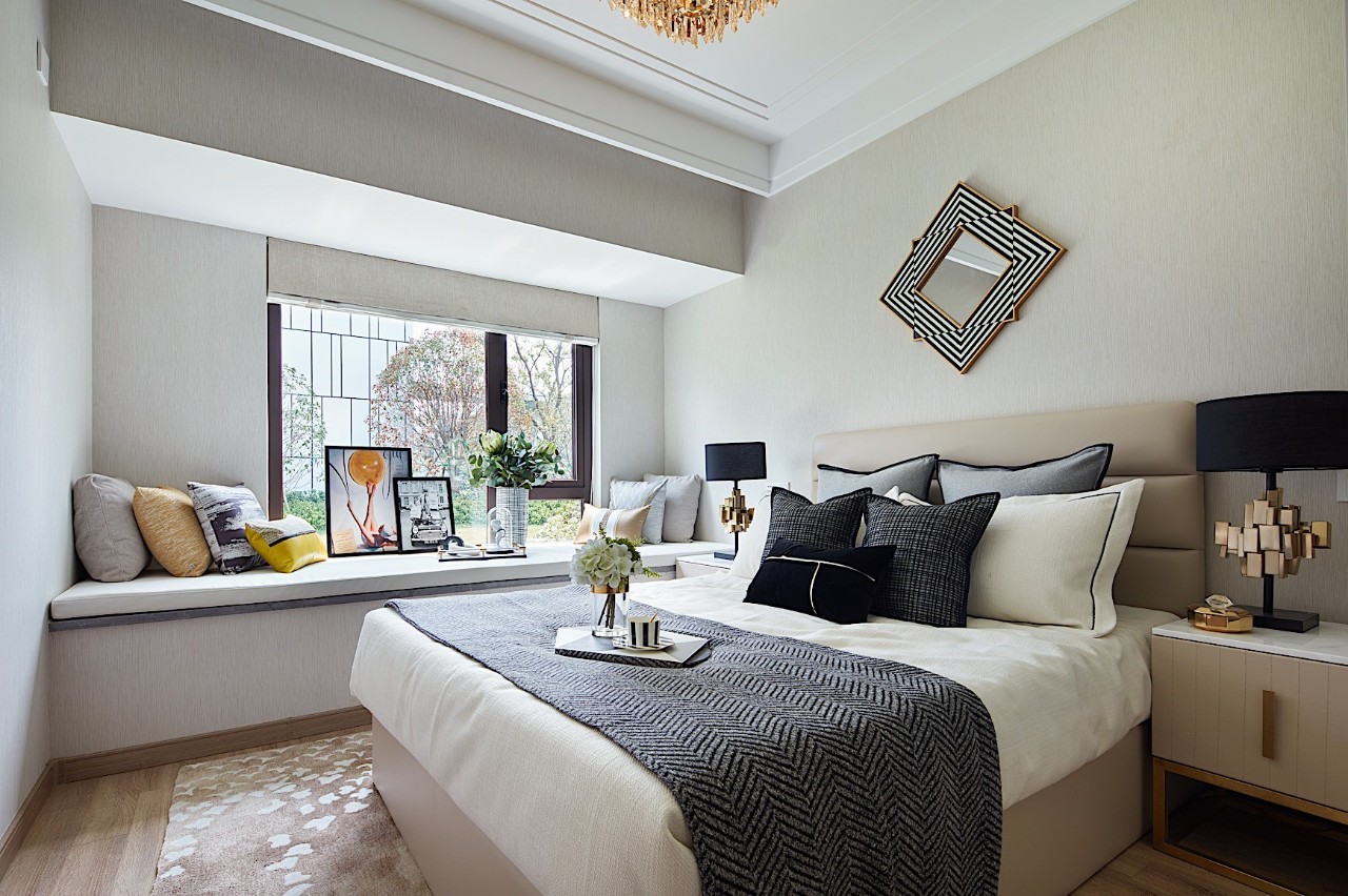 榮和千千樹三居123平米現(xiàn)代前衛(wèi)風(fēng)格室內(nèi)裝修案例-客臥 榮和千千樹三居123平米現(xiàn)代前衛(wèi)風(fēng)格室內(nèi)裝修案例-客臥