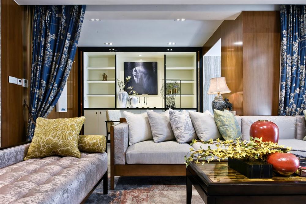 曲靖市麟翠苑現(xiàn)代簡(jiǎn)約風(fēng)格四居室裝修案例