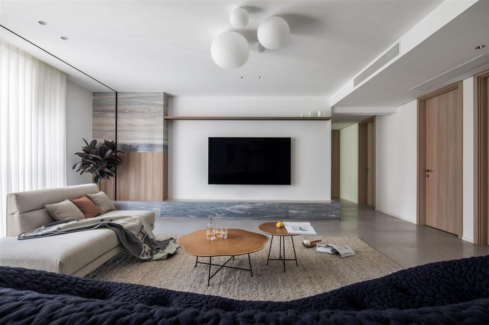 潮州市庵埠冠園現代簡約風格三居室裝修案例