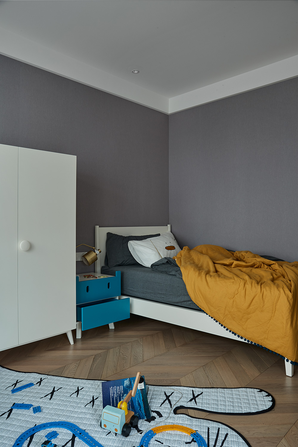 在起風的季節(jié)心理向往著柔軟的裝飾設計，平凡地過著舒心的生活-兒童房