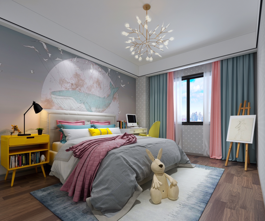 裝修案例現(xiàn)代輕奢風(fēng)格室內(nèi)裝修效果圖-臥室 裝修案例現(xiàn)代輕奢風(fēng)格室內(nèi)裝修效果圖-臥室