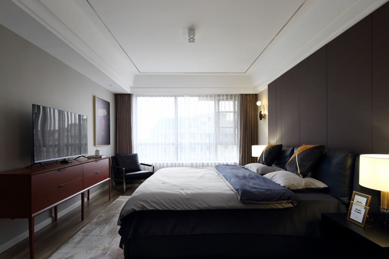 裝修案例現(xiàn)代簡約風(fēng)格室內(nèi)裝修效果圖-臥室 裝修案例現(xiàn)代簡約風(fēng)格室內(nèi)裝修效果圖-臥室