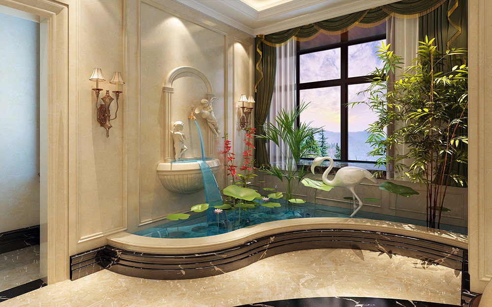 歐式風(fēng)格別墅裝修設(shè)計(jì)效果圖-龍光天瀛別墅430平米-別墅景觀裝修設(shè)計(jì) 歐式風(fēng)格別墅裝修設(shè)計(jì)效果圖-龍光天瀛別墅430平米-別墅景觀裝修設(shè)計(jì)