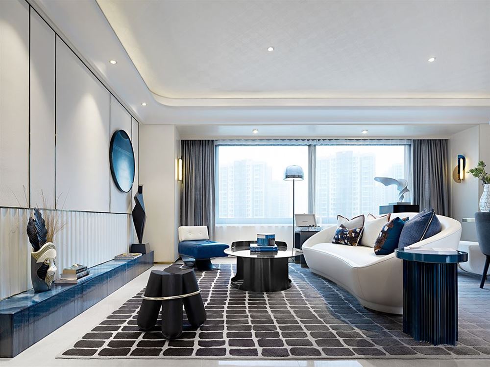 佛山市雅居樂萬象郡輕奢風(fēng)格四居室裝修案例