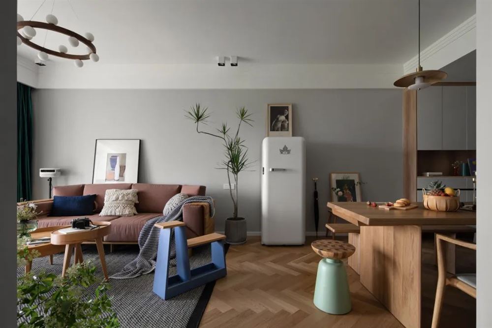 茂名市碧桂園&middot;公園壹號北歐風(fēng)格三居室裝修案例