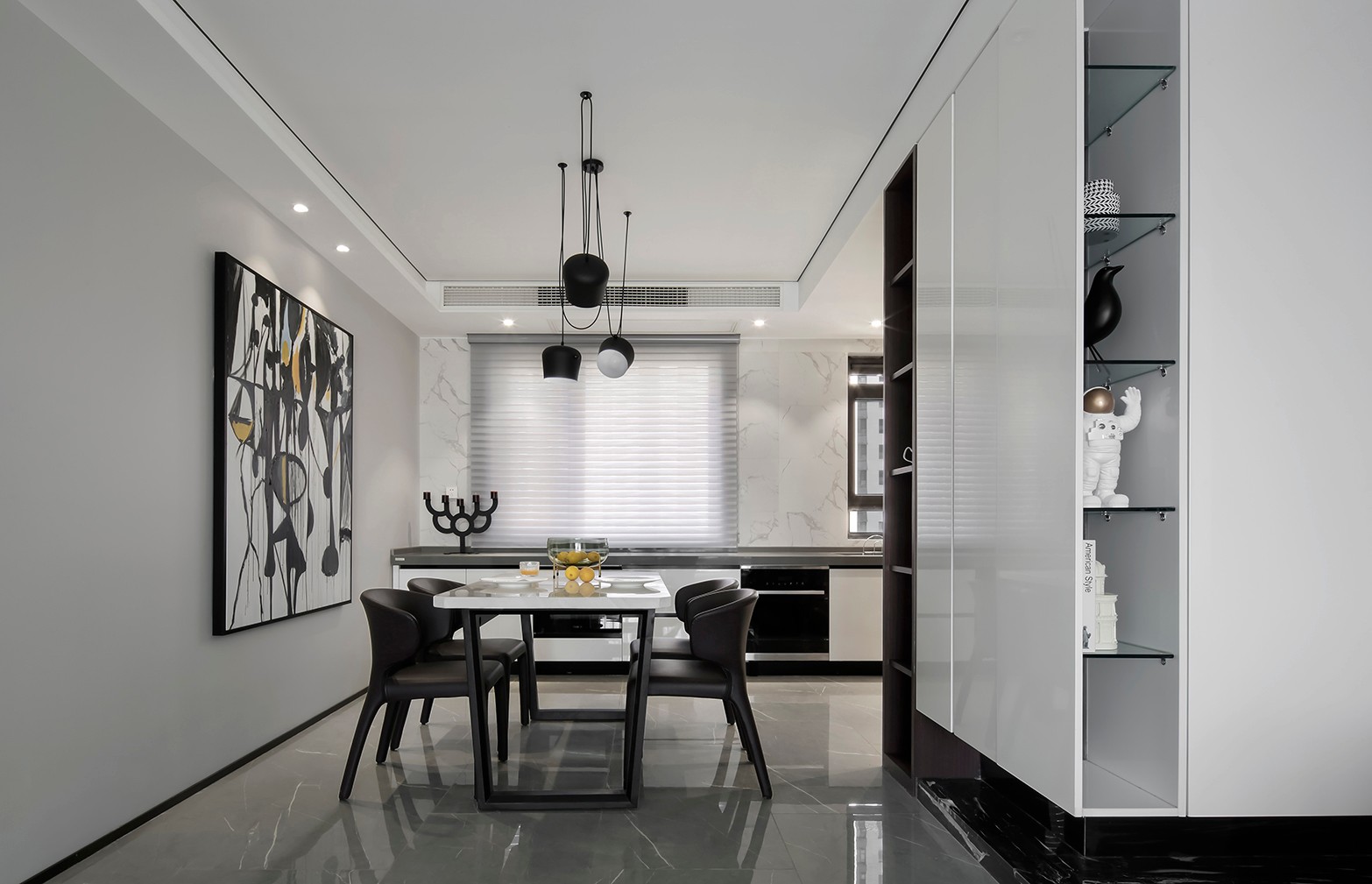 現(xiàn)代簡約風格家裝設計室內(nèi)裝修效果圖-餐廳 現(xiàn)代簡約風格家裝設計室內(nèi)裝修效果圖-餐廳