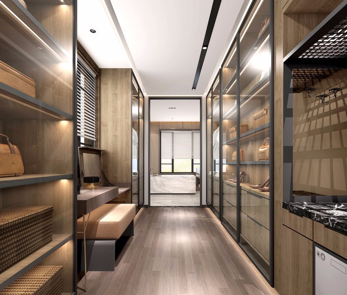 現(xiàn)代簡約風(fēng)格室內(nèi)設(shè)計(jì)家裝案例-衣帽間 現(xiàn)代簡約風(fēng)格室內(nèi)設(shè)計(jì)家裝案例-衣帽間