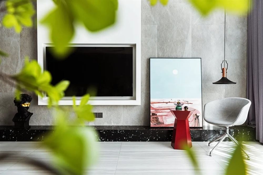 陽江市陽光馬德里北歐風(fēng)格三居室裝修案例