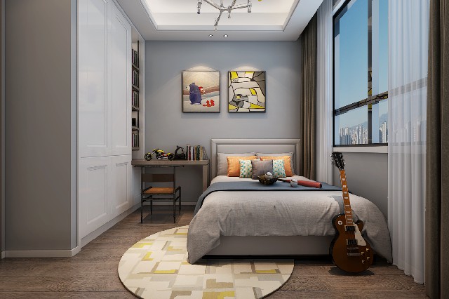 裝修公司新中式風(fēng)格室內(nèi)裝修效果圖-臥室 裝修公司新中式風(fēng)格室內(nèi)裝修效果圖-臥室