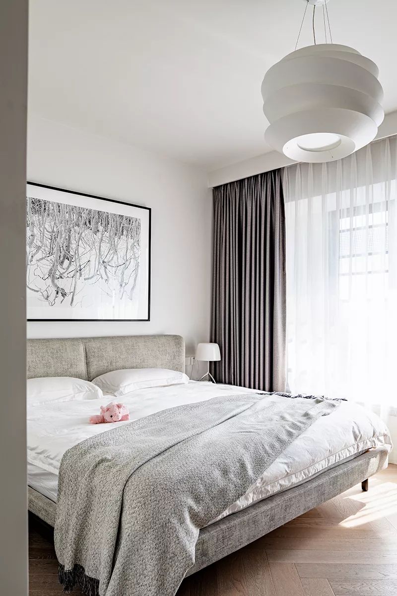 現(xiàn)代簡約風格家裝設計室內(nèi)裝修效果圖-主臥 現(xiàn)代簡約風格家裝設計室內(nèi)裝修效果圖-主臥