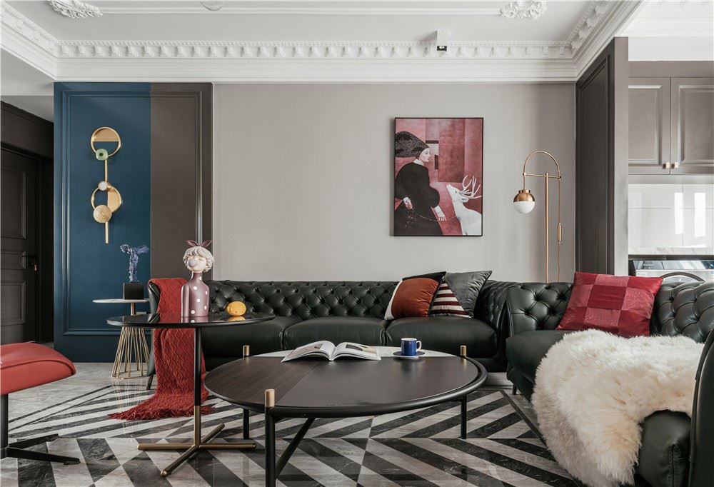 昭通市濱河小區(qū)現(xiàn)代簡約風(fēng)格四居室裝修案例