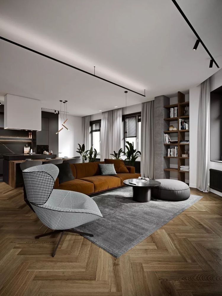 北歐工業(yè)風(fēng)格家裝設(shè)計(jì)室內(nèi)裝修效果圖-客廳 北歐工業(yè)風(fēng)格家裝設(shè)計(jì)室內(nèi)裝修效果圖-客廳