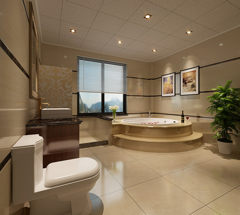 現(xiàn)代前衛(wèi)風(fēng)格室內(nèi)裝修效果圖-榮安花園復(fù)式150平米-衛(wèi)生間 現(xiàn)代前衛(wèi)風(fēng)格室內(nèi)裝修效果圖-榮安花園復(fù)式150平米-衛(wèi)生間