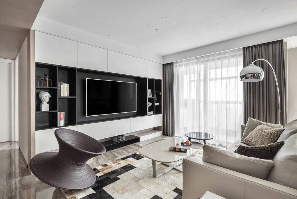 韶關(guān)市沙湖御景現(xiàn)代簡約風(fēng)格三居室裝修案例