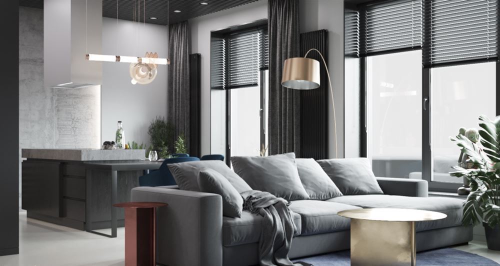 深圳市萬科金域?qū)W府現(xiàn)代簡約風格三居室裝修案例