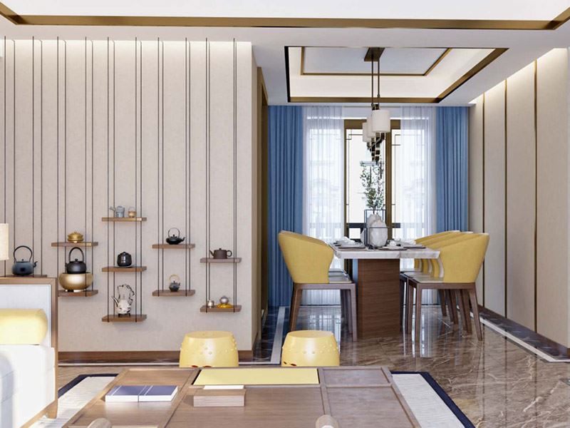 泰州市靖江恒大御景半島別墅現(xiàn)代簡約風(fēng)格三居室裝修案例