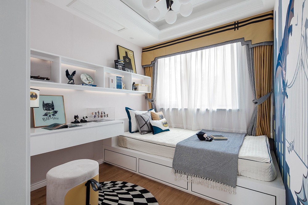 法式復古風格室內(nèi)家裝案例效果圖-兒童房 法式復古風格室內(nèi)家裝案例效果圖-兒童房