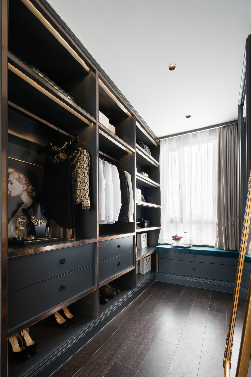 歐式古典風(fēng)格別墅室內(nèi)設(shè)計(jì)家裝案例-衣帽間 歐式古典風(fēng)格別墅室內(nèi)設(shè)計(jì)家裝案例-衣帽間