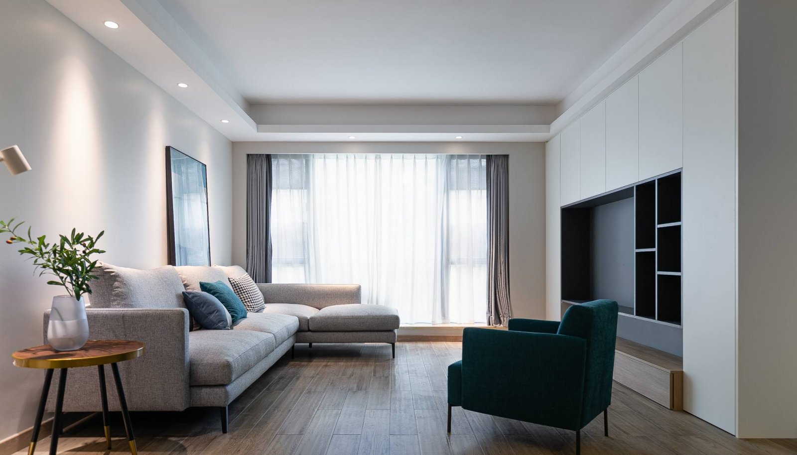 現(xiàn)代簡約風格家裝設計室內裝修效果圖-客廳 現(xiàn)代簡約風格家裝設計室內裝修效果圖-客廳