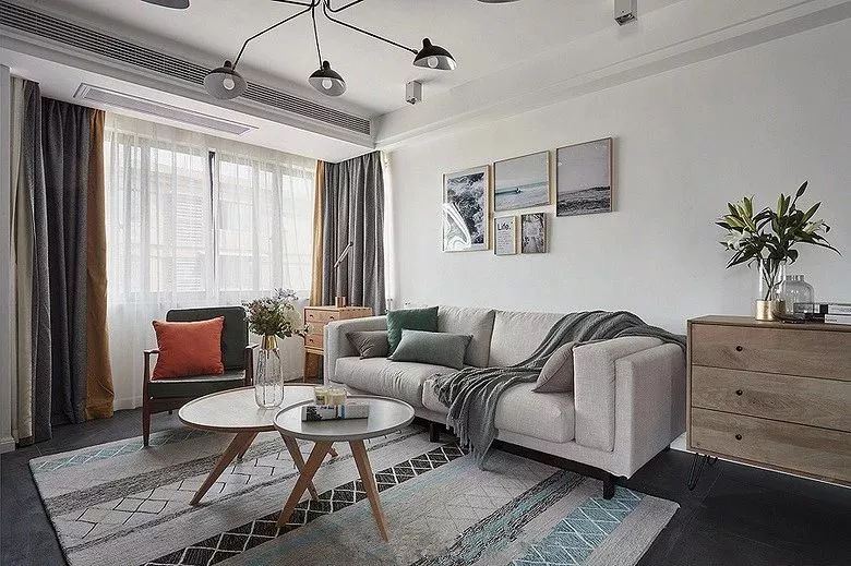 佛山市碧桂園智慧慢城北歐風(fēng)格三居室裝修案例