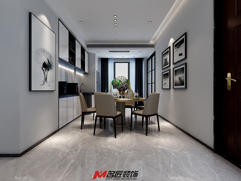 廣州市廣州時(shí)代傾城歐式風(fēng)格二居室裝修案例