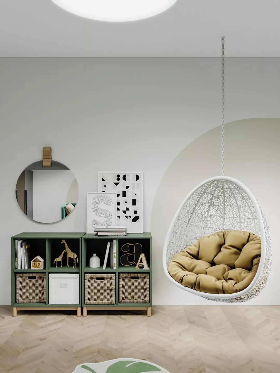 高級灰+原木色現(xiàn)代風(fēng)格室內(nèi)裝修設(shè)計(jì)效果圖-萬達(dá)華府四居140平米-女兒房 高級灰+原木色現(xiàn)代風(fēng)格室內(nèi)裝修設(shè)計(jì)效果圖-萬達(dá)華府四居140平米-女兒房