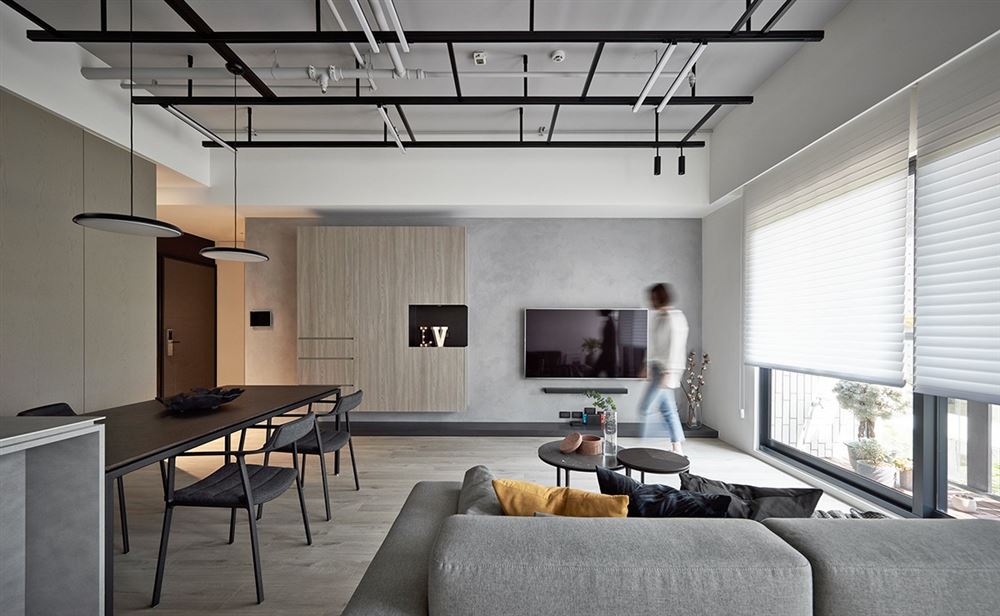 惠州市萬城北歐風(fēng)格三居室裝修案例