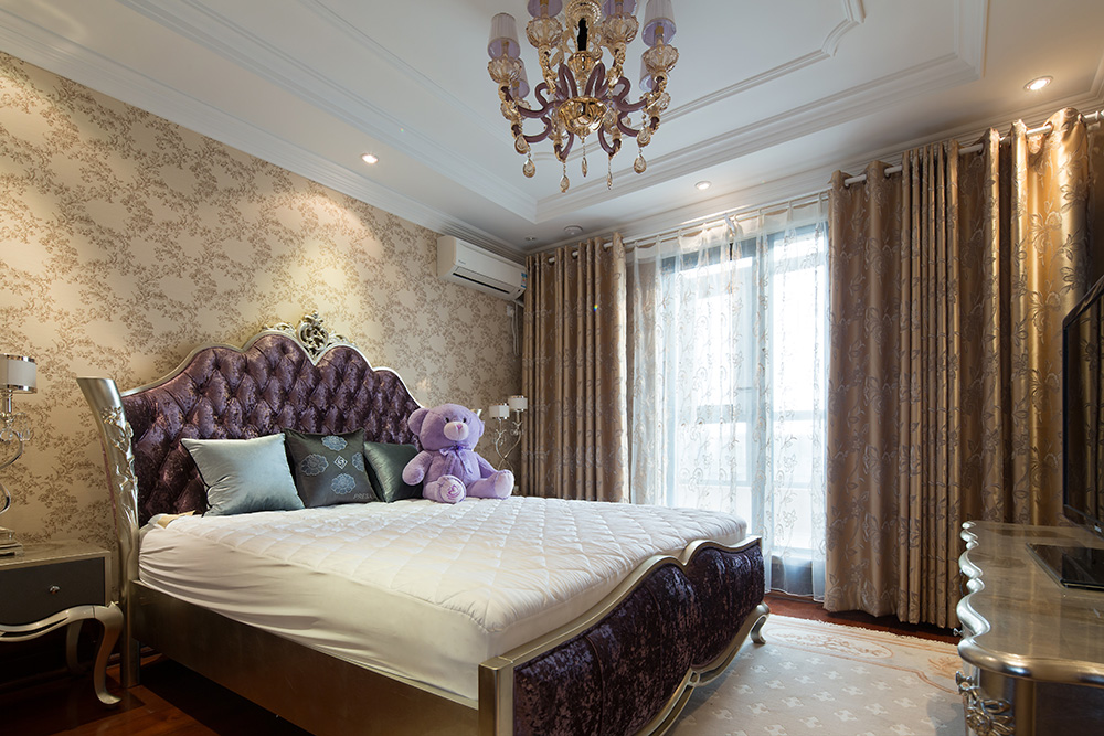 新中式風格別墅裝修效果圖-新會玉圭園別墅350平米-兒童房 新中式風格別墅裝修效果圖-新會玉圭園別墅350平米-兒童房