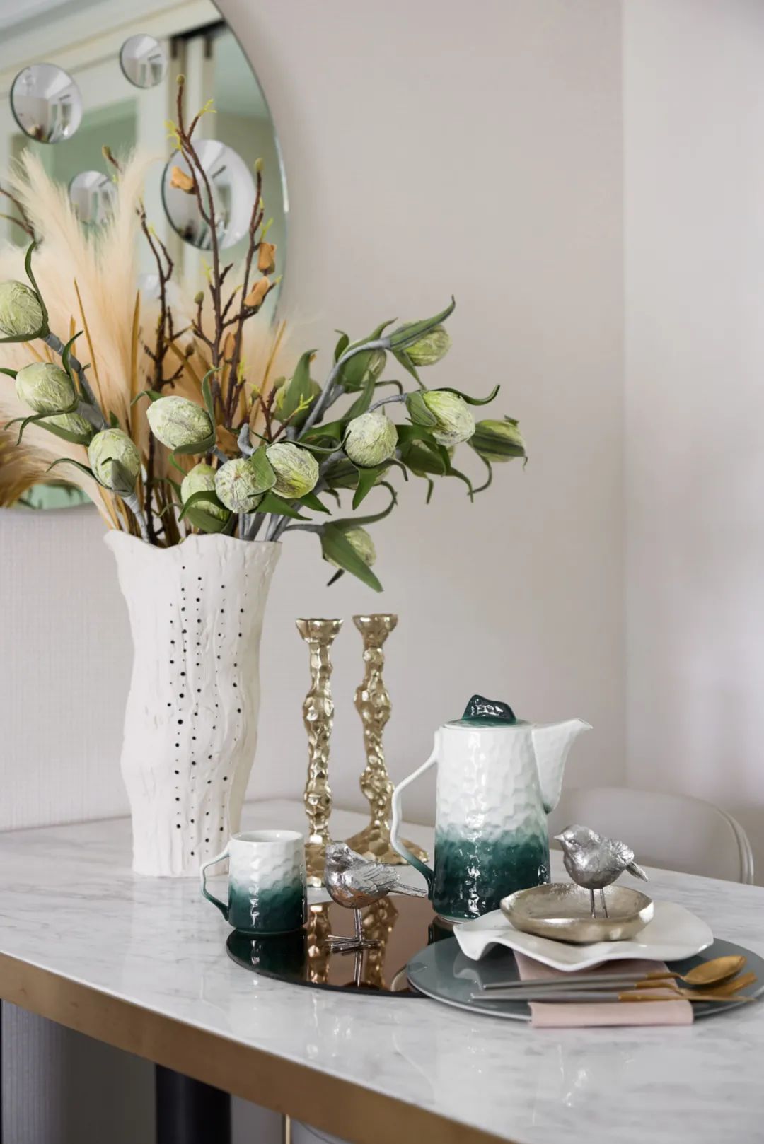 美式田園風格室內(nèi)設計家裝案例-餐廳餐桌 美式田園風格室內(nèi)設計家裝案例-餐廳餐桌