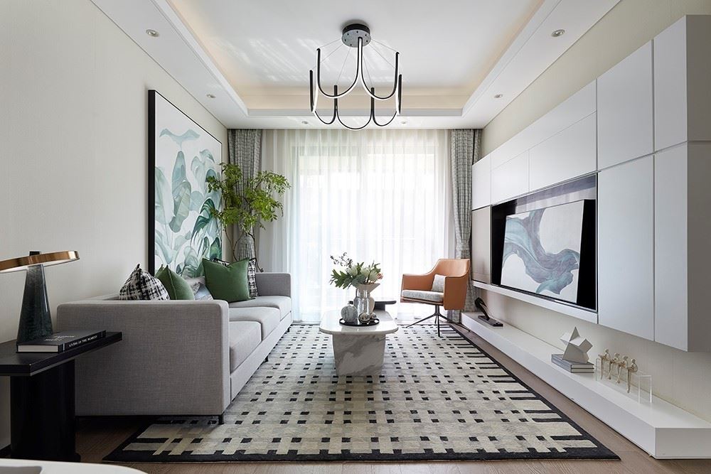 江門市新會保利西海岸北歐風(fēng)格三居室裝修案例