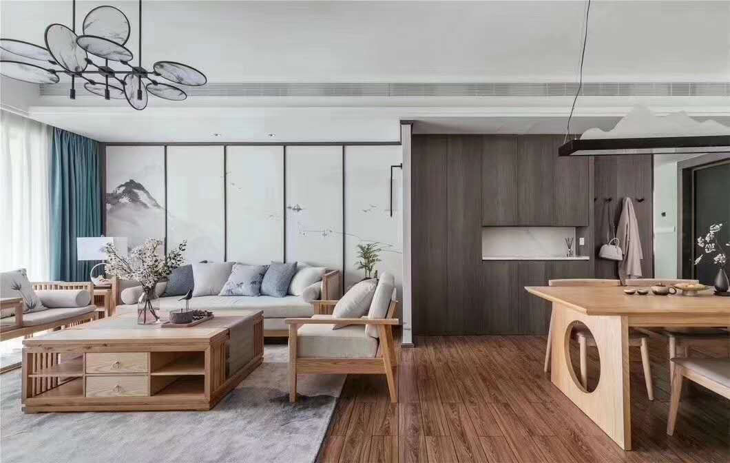 星海岸三居126平米現(xiàn)代簡(jiǎn)約風(fēng)格裝修案例-客廳 星海岸三居126平米現(xiàn)代簡(jiǎn)約風(fēng)格裝修案例-客廳