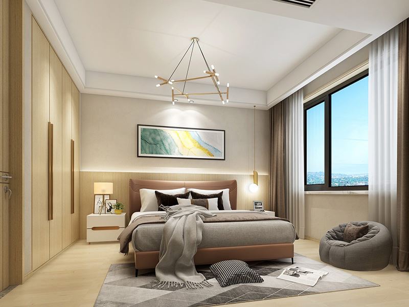 常州市泰和之春現(xiàn)代簡約風(fēng)格三居室裝修案例