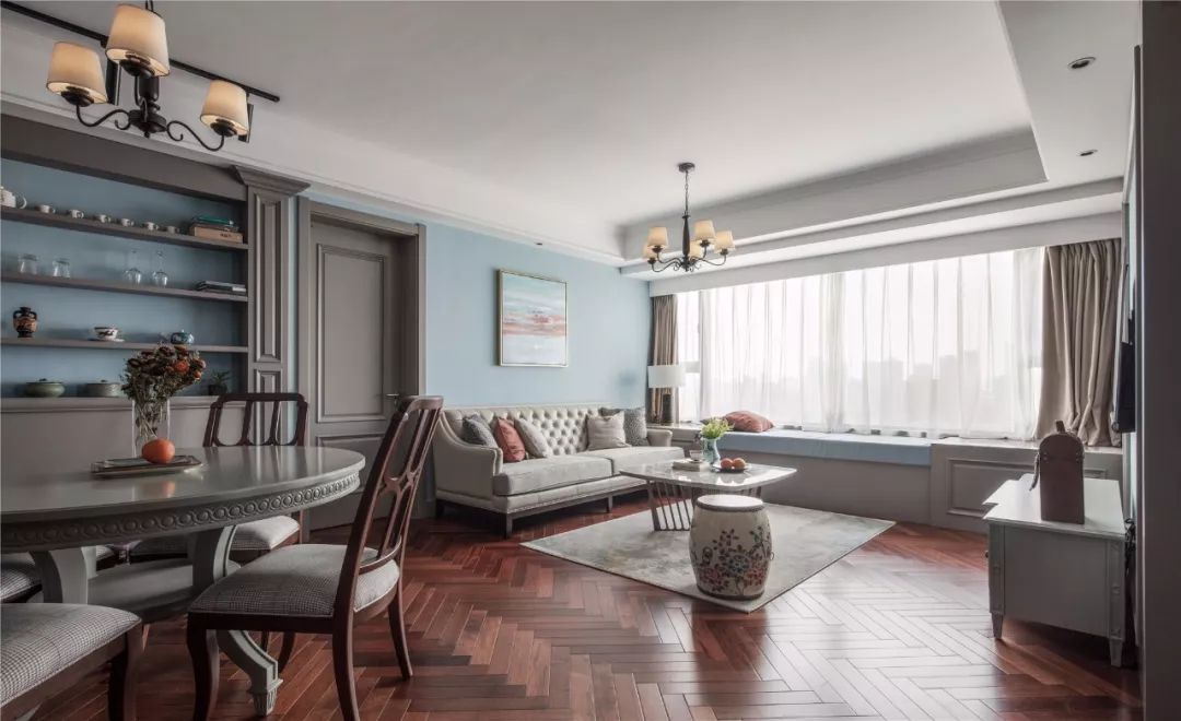 美式復(fù)古風(fēng)格家裝設(shè)計(jì)室內(nèi)裝修效果圖-客餐廳 美式復(fù)古風(fēng)格家裝設(shè)計(jì)室內(nèi)裝修效果圖-客餐廳