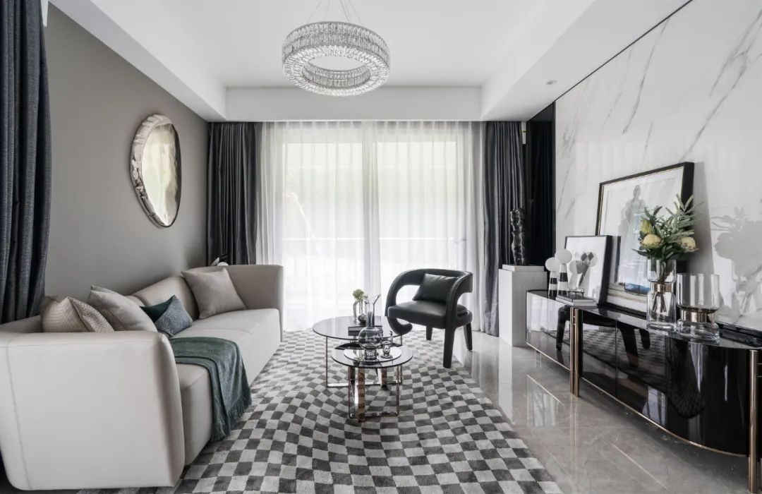 現(xiàn)代簡約風格家裝設計室內裝修效果圖-客廳 現(xiàn)代簡約風格家裝設計室內裝修效果圖-客廳