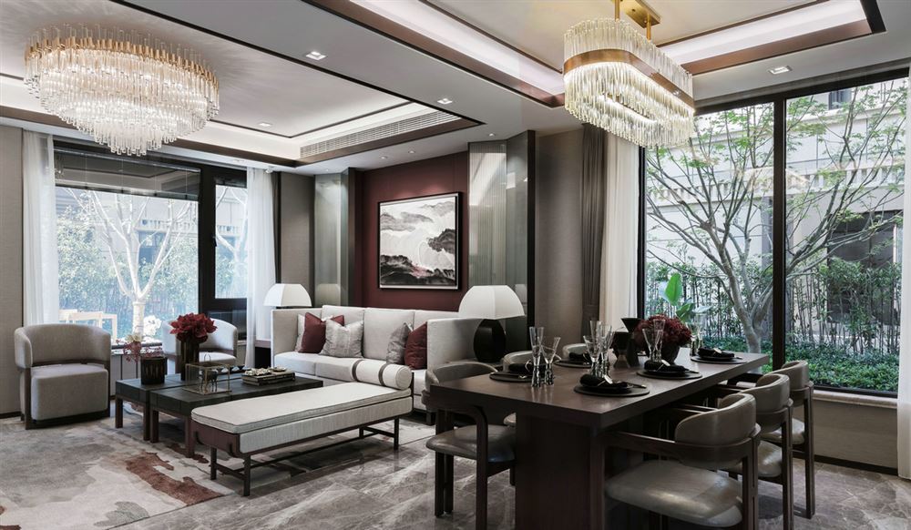 佛山市建發(fā)&middot;融創(chuàng)&middot;雅居樂丨和璽新中式風(fēng)格別墅裝修案例