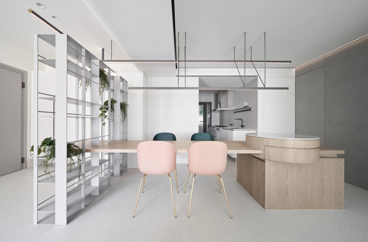 現(xiàn)代簡約風格室內(nèi)家裝案例效果圖-餐廳 現(xiàn)代簡約風格室內(nèi)家裝案例效果圖-餐廳