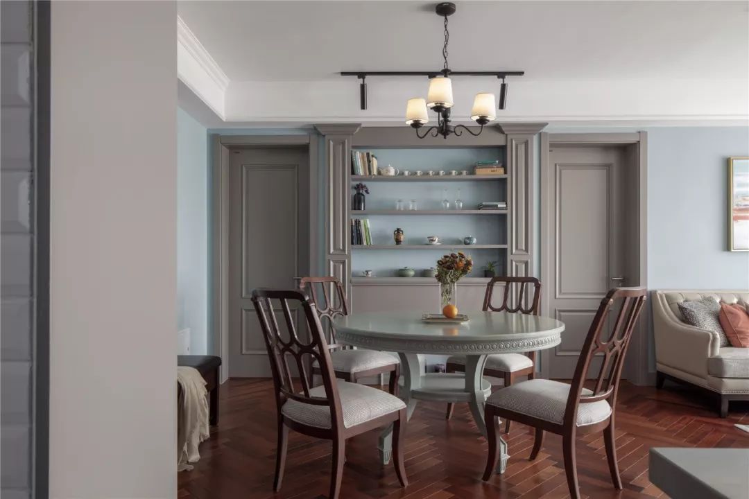 美式復(fù)古風(fēng)格家裝設(shè)計(jì)室內(nèi)裝修效果圖-餐廳 美式復(fù)古風(fēng)格家裝設(shè)計(jì)室內(nèi)裝修效果圖-餐廳