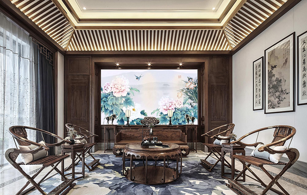 新古典風(fēng)格別墅裝修設(shè)計效果圖-恒大山湖郡別墅450平米-別墅裝修設(shè)計客廳 新古典風(fēng)格別墅裝修設(shè)計效果圖-恒大山湖郡別墅450平米-別墅裝修設(shè)計客廳