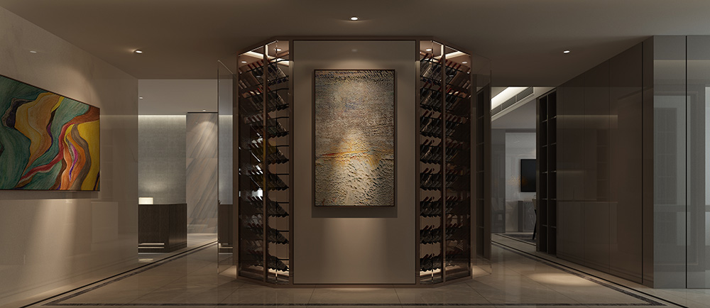 現代簡約風格室內裝修設計效果圖-鉆石之家富春山居-室內酒窖裝修設計 現代簡約風格室內裝修設計效果圖-鉆石之家富春山居-室內酒窖裝修設計