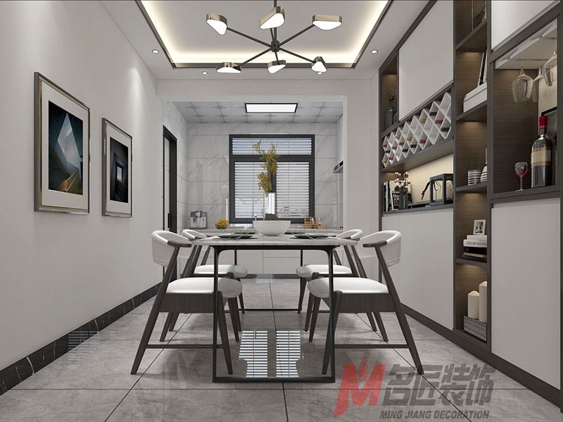 自貢市綠地新里城現(xiàn)代簡約風(fēng)格平層裝修案例