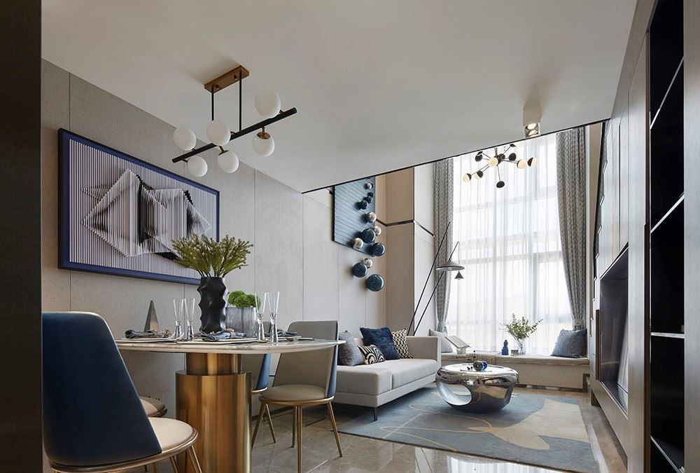 江門市文昌花園現(xiàn)代風(fēng)格復(fù)式裝修案例