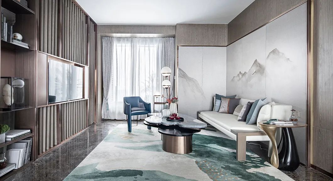 新中式風(fēng)格家裝設(shè)計(jì)復(fù)式裝修效果圖-休息室 新中式風(fēng)格家裝設(shè)計(jì)復(fù)式裝修效果圖-休息室