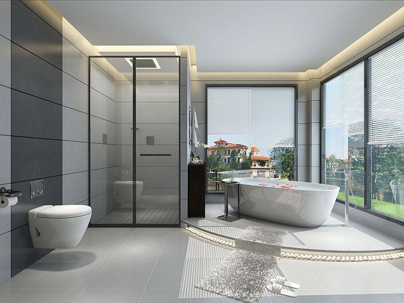 自貢市南湖郡輕奢風(fēng)格別墅裝修案例