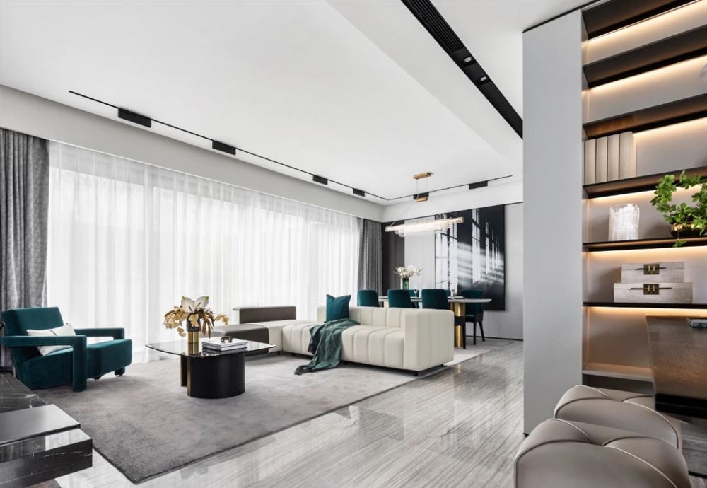 江門市東成家園輕奢風(fēng)格復(fù)式裝修案例