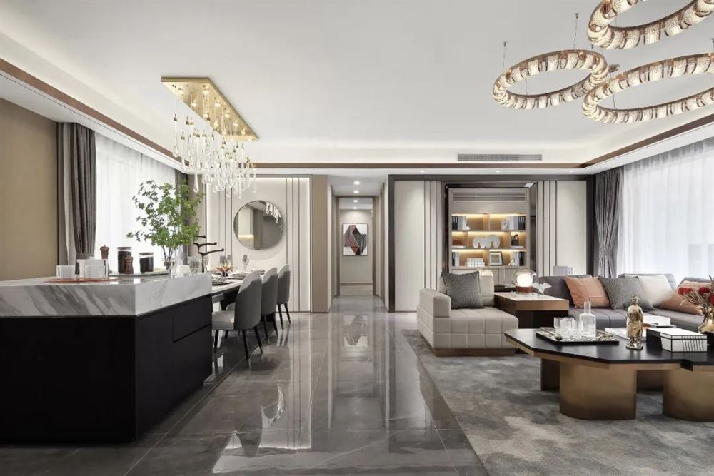 臺(tái)州市濱海苑歐式風(fēng)格四居室裝修案例