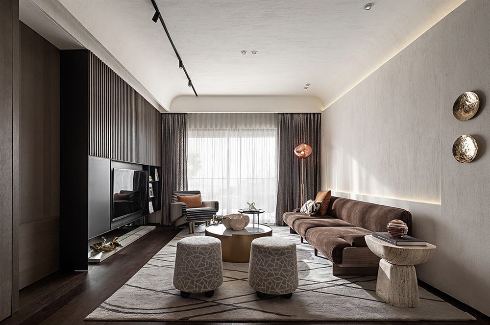 昭通市北部新洲現(xiàn)代簡(jiǎn)約風(fēng)格四居室裝修案例